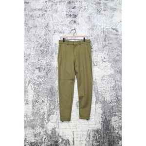 COS Green Ponte Ankle Zip Skinny Pants